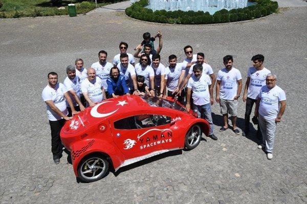 Adıyaman Üniversitesinden elektrikli yarış arabası