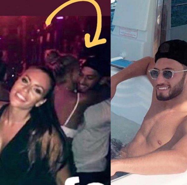 Hakan Çalhanoğlu çapkınlık için İbiza'da