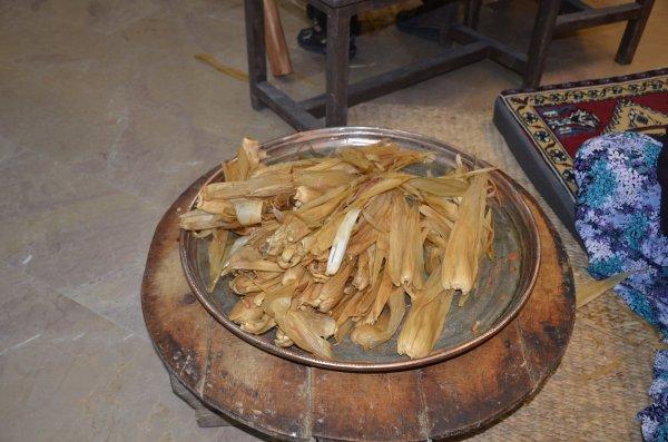 Mısır kabuğu sanata dönüşüyor