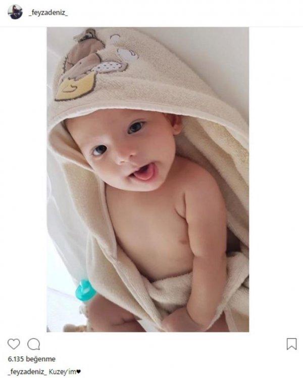 Özcan Deniz'in oğlu Kuzey'den yeni fotoğraf