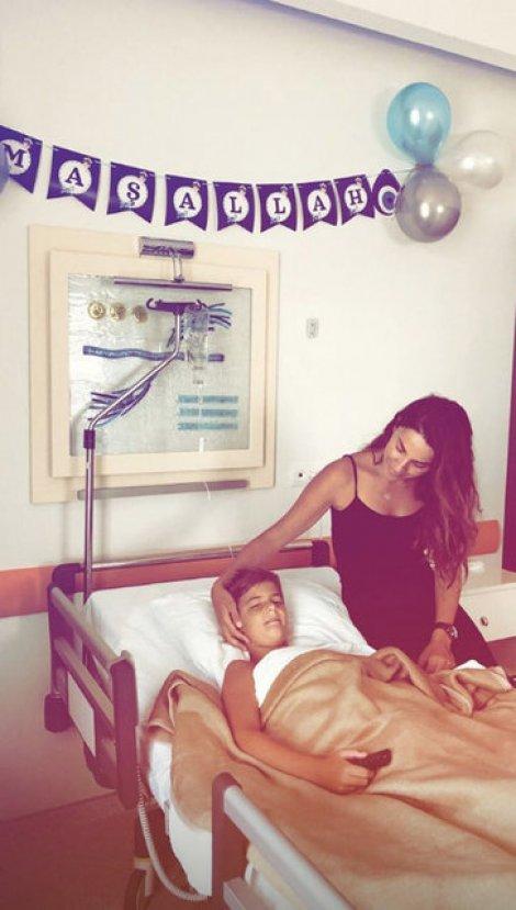 Mehmet Okur'un oğlu sünnet oldu