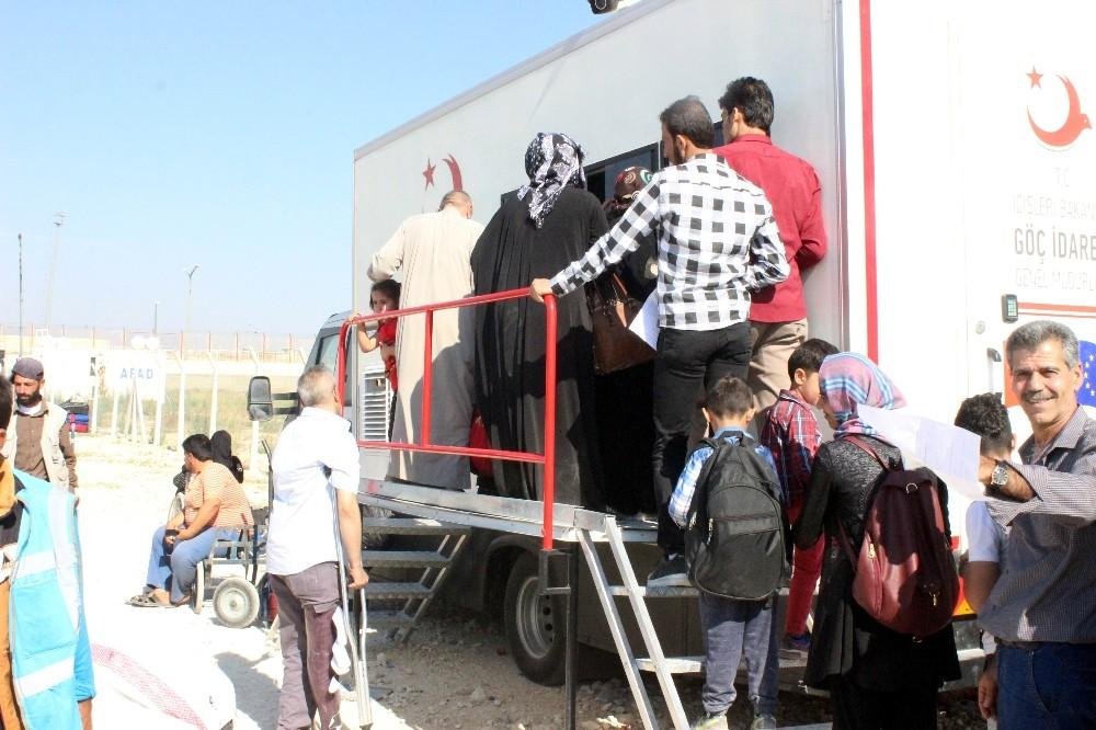 13 bin Suriyeli bayram için gitti