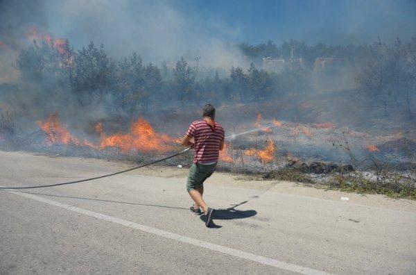 Bursa'daki yangında rant iddiası belediye başkanına soruldu
