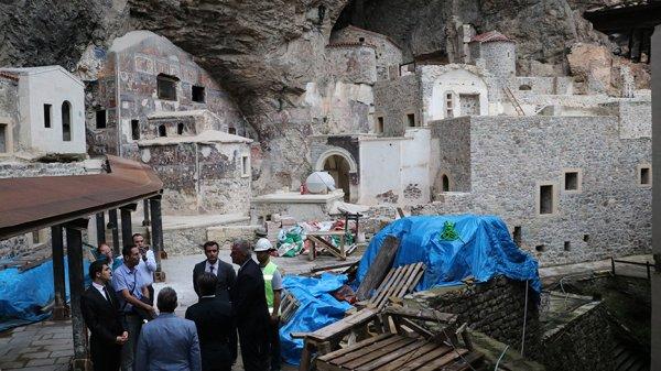 Sümela Manastırı tamamen hizmete açılacak