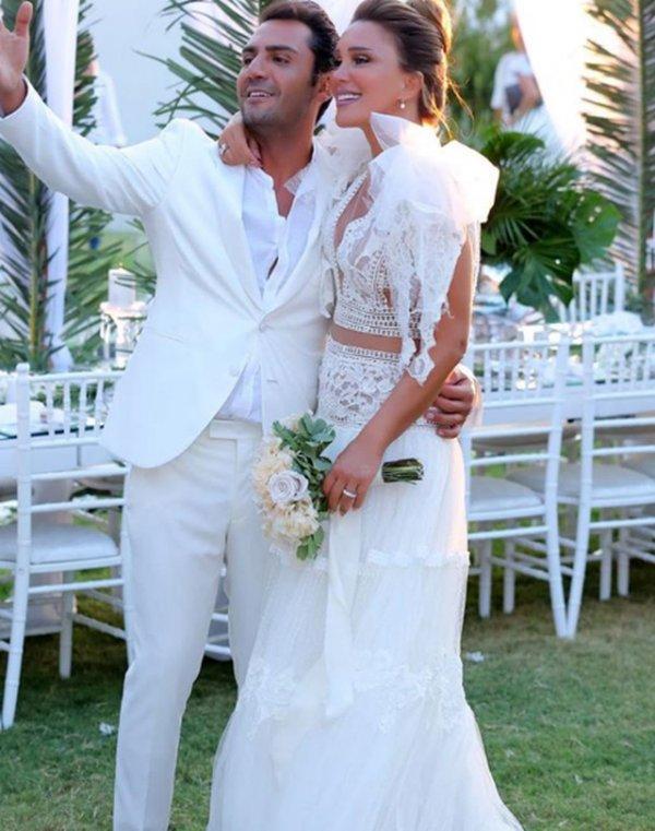 Seren Serengil gelin oldu