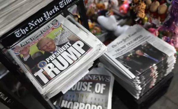Amerikan medyası Trump'a karşı ayakta