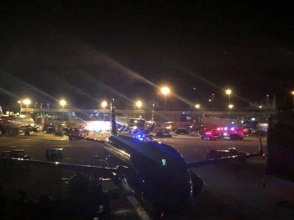 Washington’da havaalanı karanlıkta kaldı
