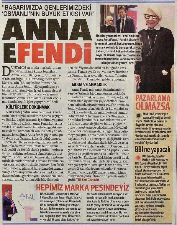 Osmanlı’dan İtalya’ya uzanan marka: Fendi