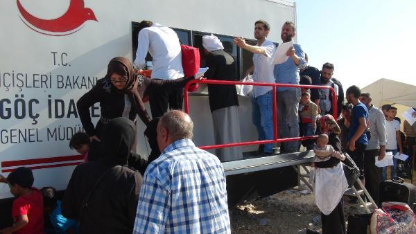 30 bini aşkın Suriyeli, bayram için ülkesine gitti