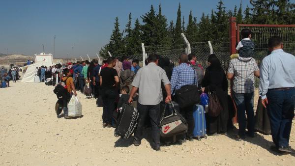 30 bini aşkın Suriyeli, bayram için ülkesine gitti