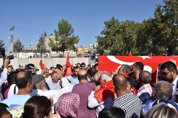 Adıyaman şehitlerini uğurladı