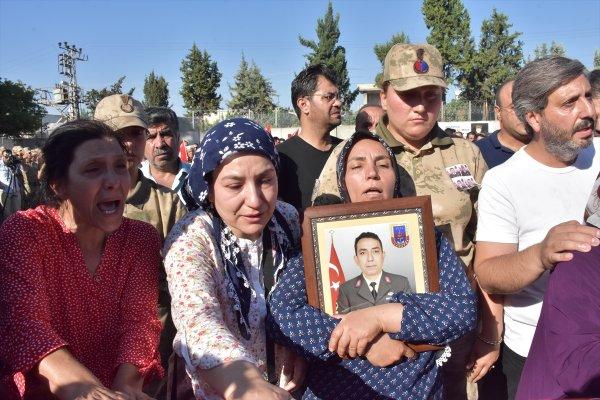 Adıyaman şehitlerini uğurladı