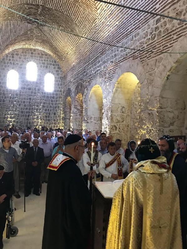 Mardin'deki Süryani kiliseleri ibadete açıldı