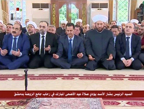 Esad bayram namazında