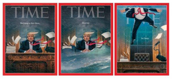 TIME dergisinden Trump kapağı