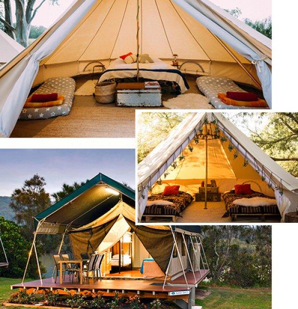 Kampseverlerin lüks anlayışı: Nedir bu glamping