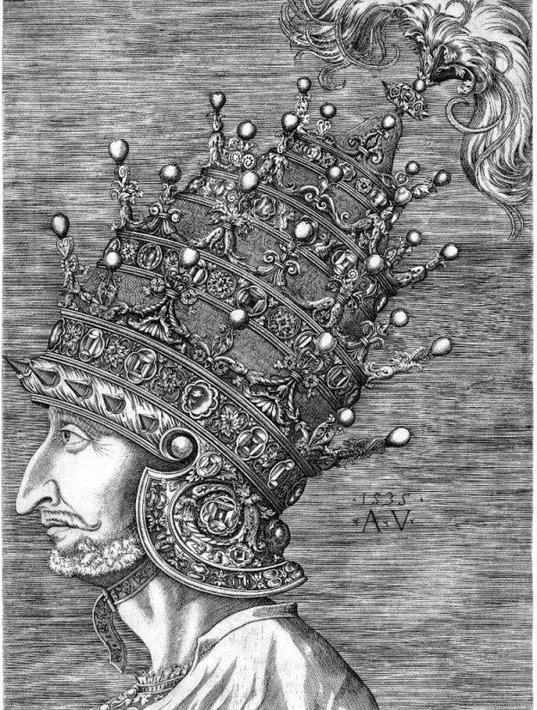 Kanuni’nin dört katlı tacı