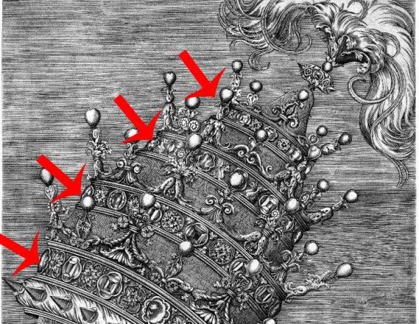 Kanuni’nin dört katlı tacı