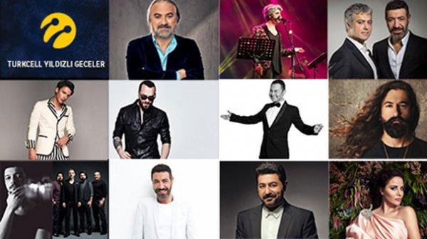 Turkcell ile efsane Yıldızlı Geceler konserleri başlıyor