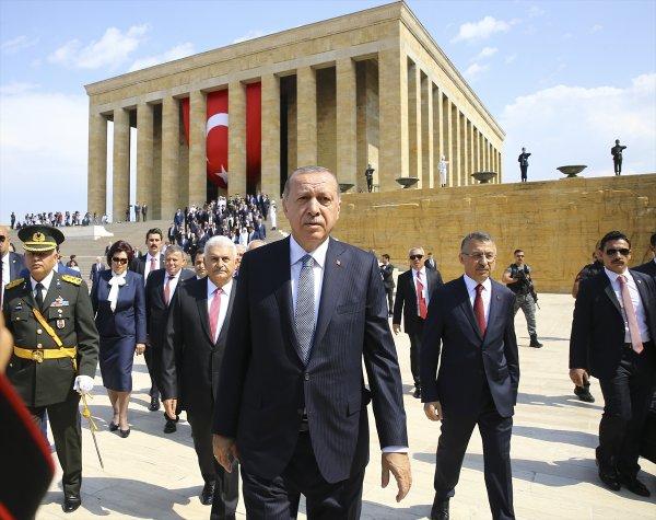 Anıtkabir'de 30 Ağustos töreni