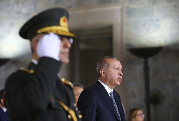 Anıtkabir'de 30 Ağustos töreni