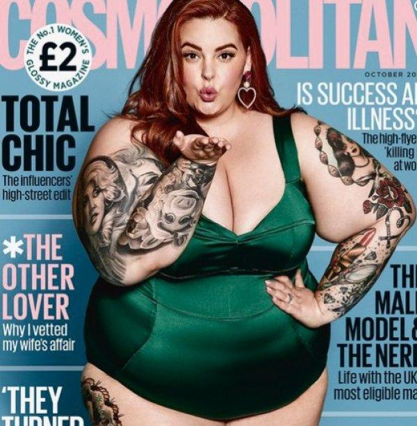 Büyük beden model tartışma yarattı