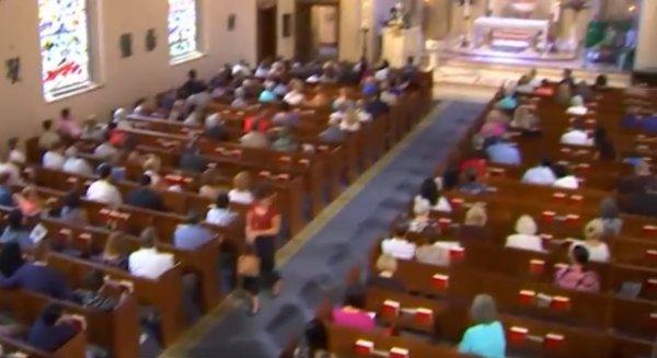 Washington'da kilisede çocuk istismarı protestosu