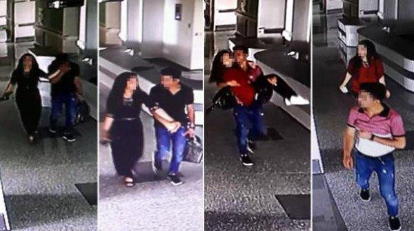 Hastanenin boş katı sevgililerin buluşma yeri oldu