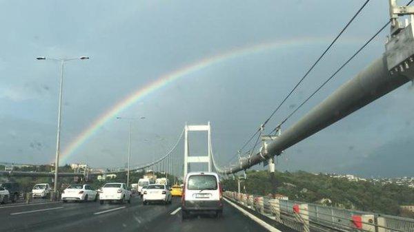 Yağmur sonrası İstanbul