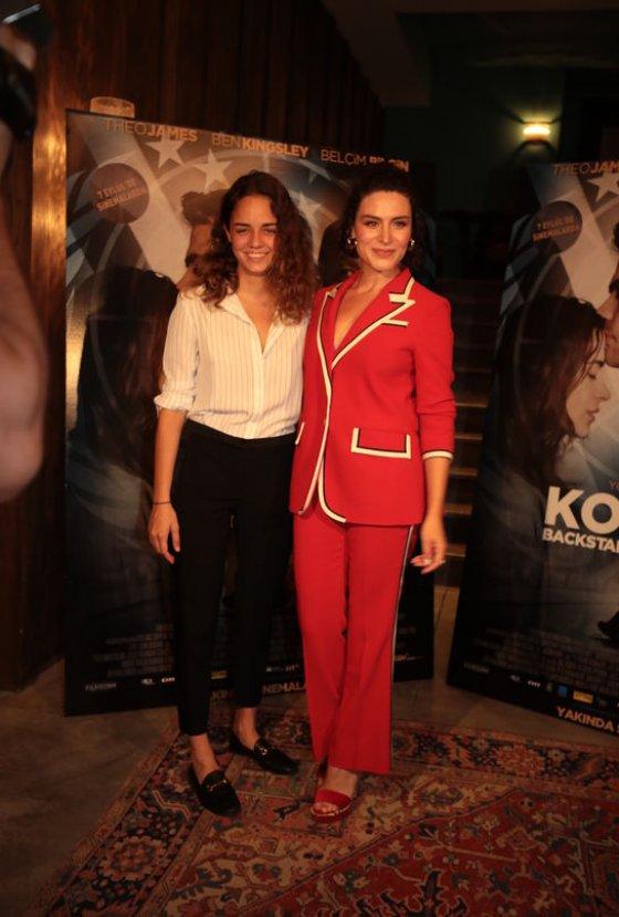 Berfin Erdoğan, Belçim Bilgin'i yalnız bırakmadı