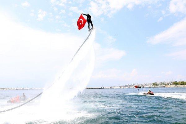 25 ülkeden binlerce sporcu su sporları festivalinde buluştu