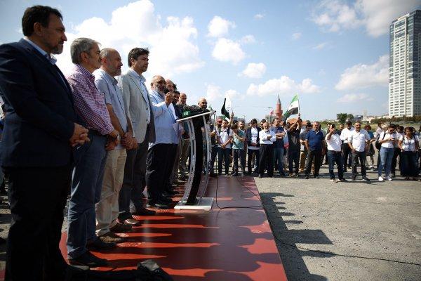 Yardım tırları İdlib için yola çıktı