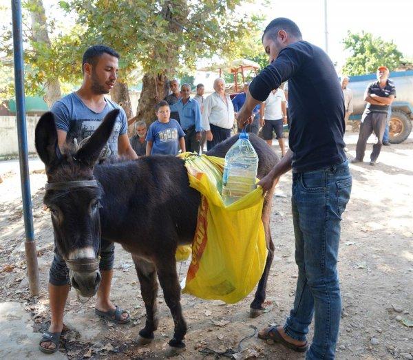 İzmirlilerin susuzluk sorununa eşekli çözümü