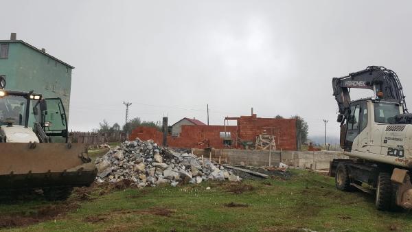 Doğu Karadeniz yaylalarında yıkım başladı