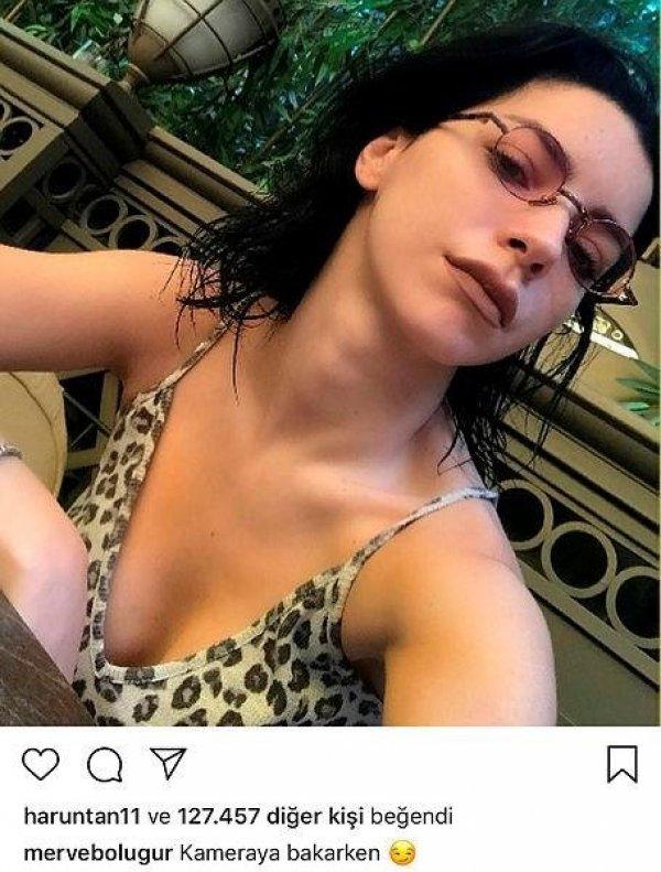 Merve Boluğur Harun Tan'ı engelledi