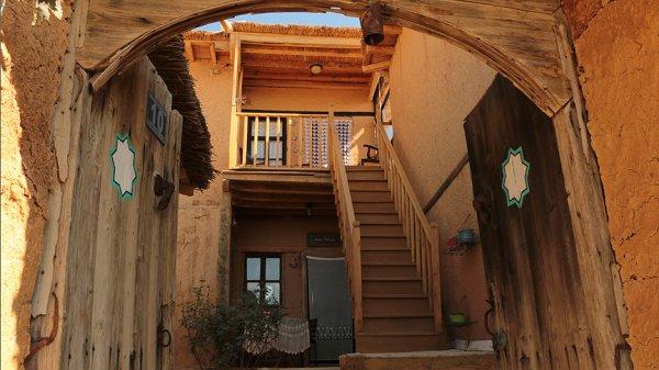 Köyün kerpiç evleri büyük ilgi görüyor