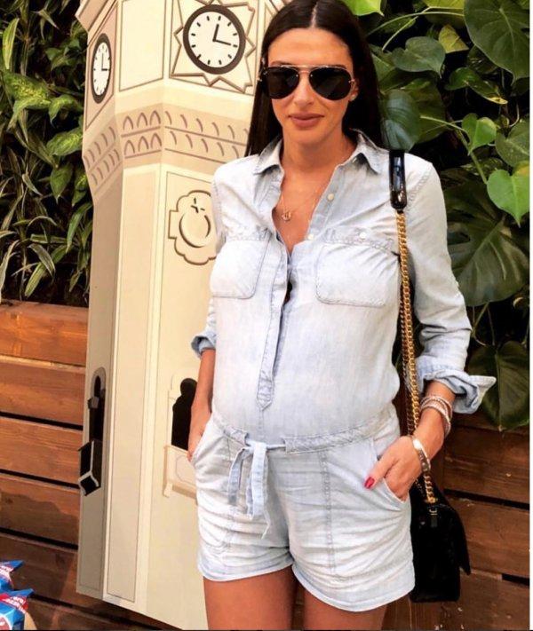 Aslıhan Doğan'ın hamile tarzı