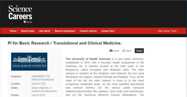 SBÜ dünyaca ünlü bilim insanlarını bünyesine katacak