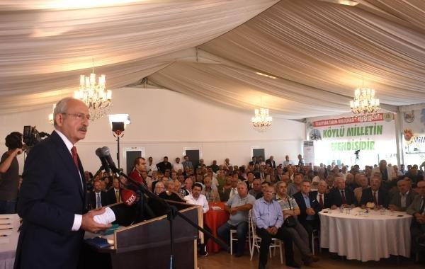 Kılıçdaroğlu: Türkiye açlıkla karşı karşıya