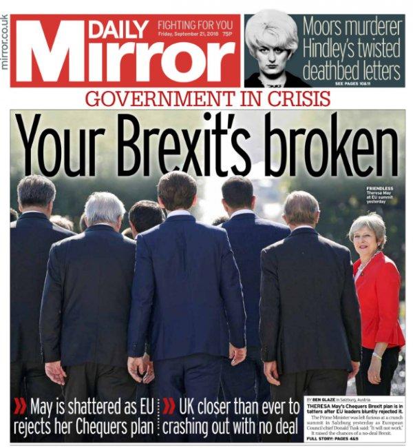 Theresa May İngiltere basınında: Rezil edildi