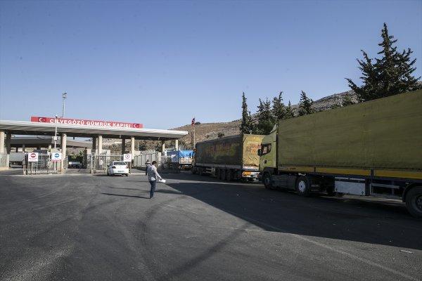 Cilvegözü'nden 70 bin yardım tırı geçti