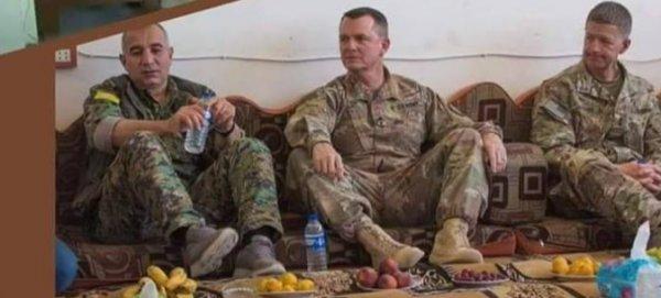 ABD'li askeri yetkililer YPG'yi ziyaret etti