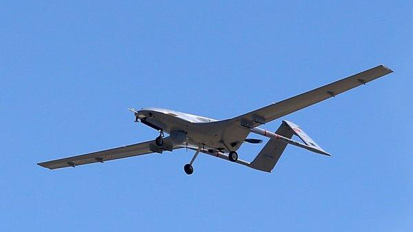 Yerli İHA bu kez selfie çekti