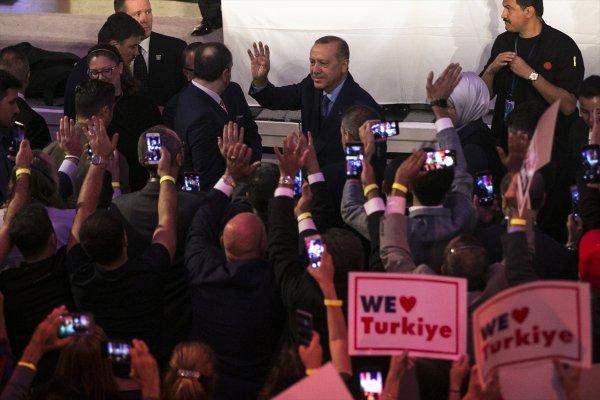 Erdoğan'dan ABD'de açıklamalar