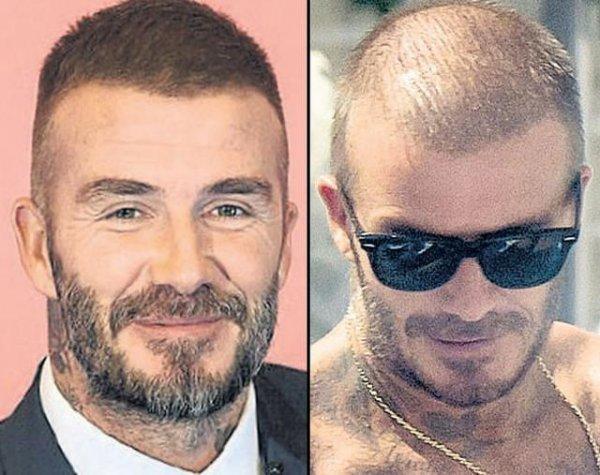David Beckham'ın yeni saçları