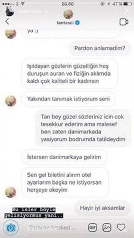 Tan Taşçı'ya taciz iddası