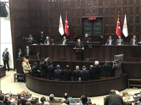 Başkan Erdoğan AK Parti grup toplantısında