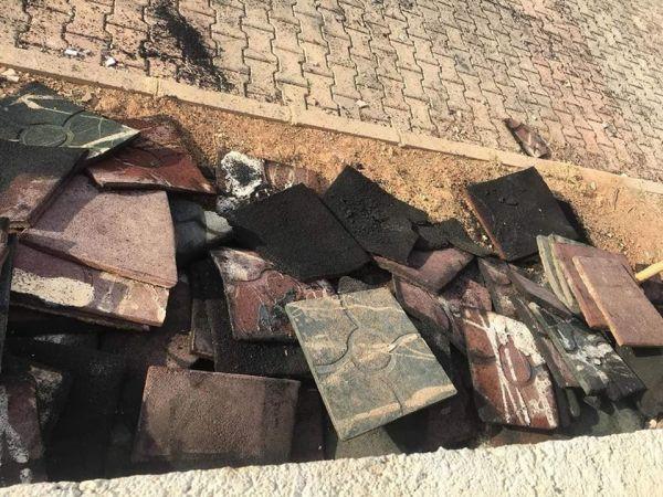 Kayyumun yaptığı çocuk parkları yakıldı