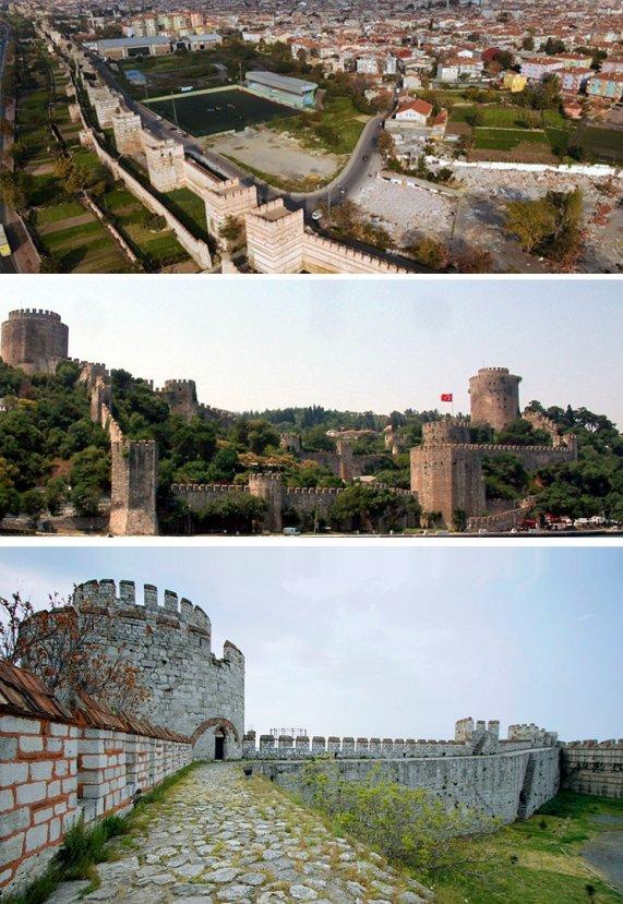 Görkemli duvarları olan dünya kentleri