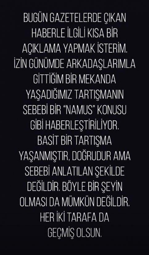 Arda Turan, Berkay'ın burnunu kırdı